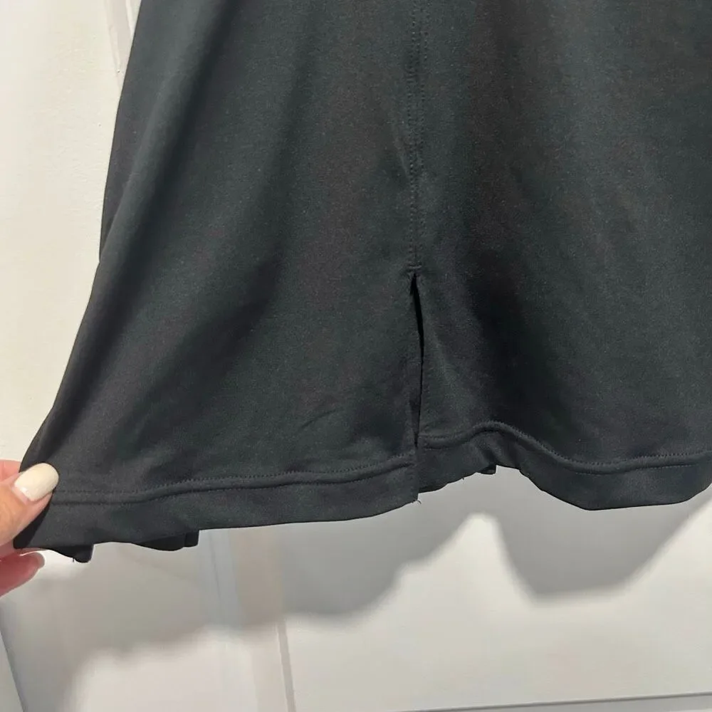 Nike Dri-FIT Club Golf Skort XL Tennis Black Pleated Skirt tennis Athleisure